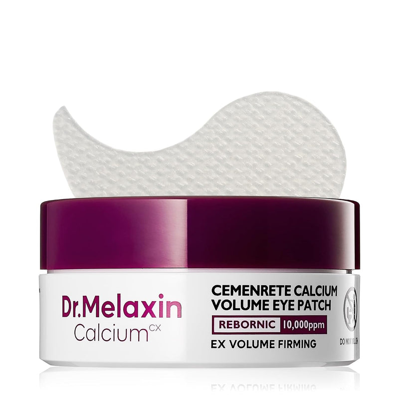 Calcium Volume under Eye Patches for Puffy Eyes & Dark Circles, Hydrogel Eye Mask for Wrinkles, Fine Lines & Sagging Skin, Firming Collagen Eye Patch, Korean Skin Care (60 Count)