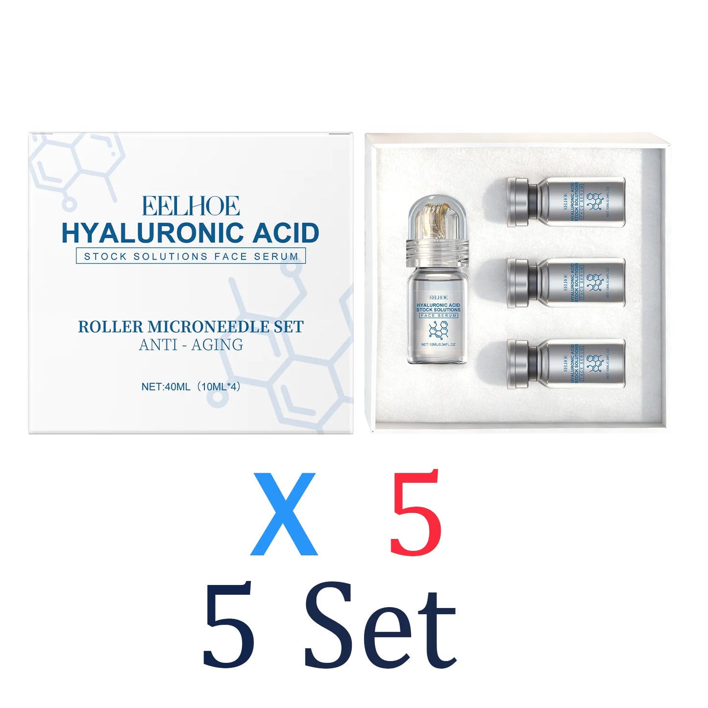  Microneedle Serum Facial Serum Kit Niacinamide