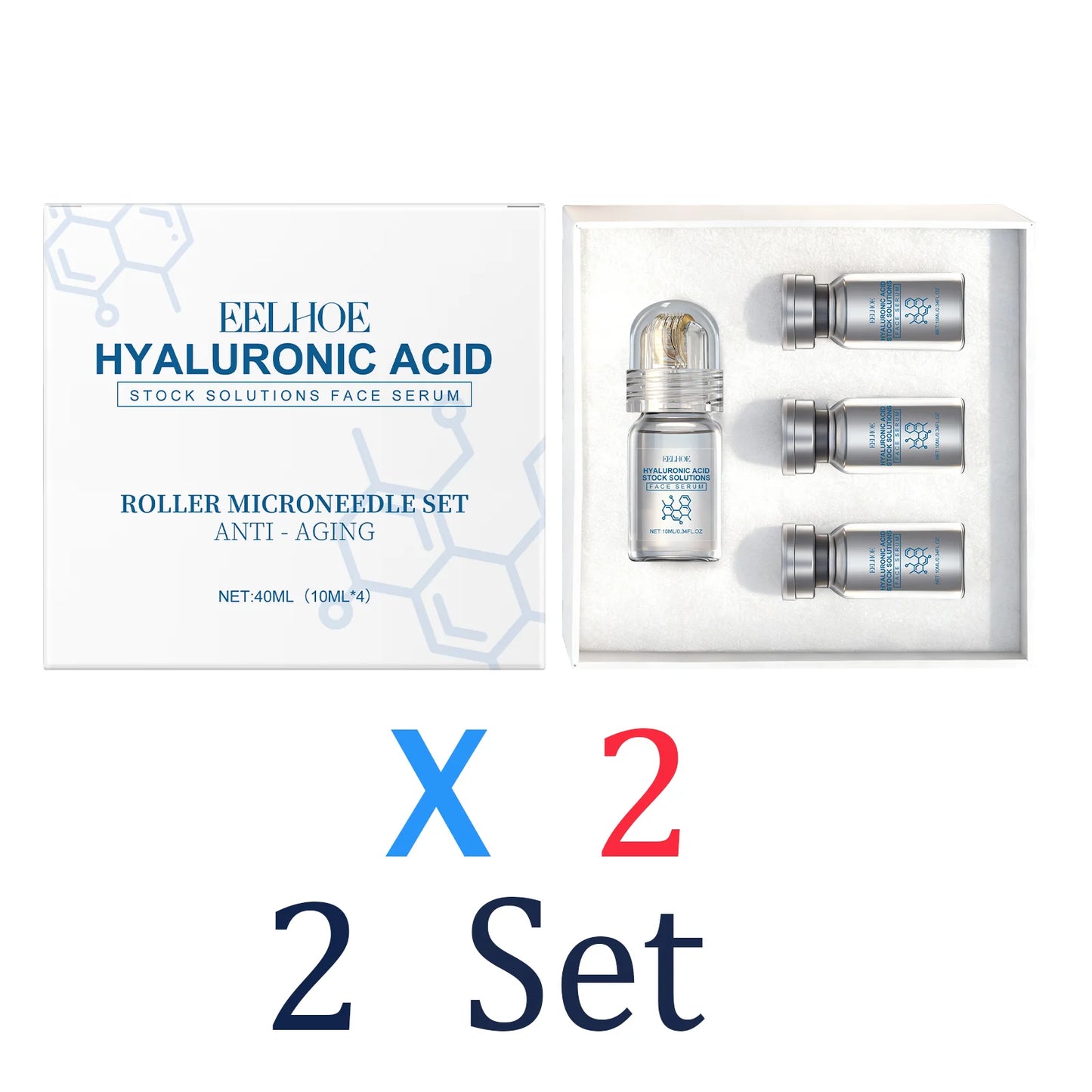  Microneedle Serum Facial Serum Kit Niacinamide