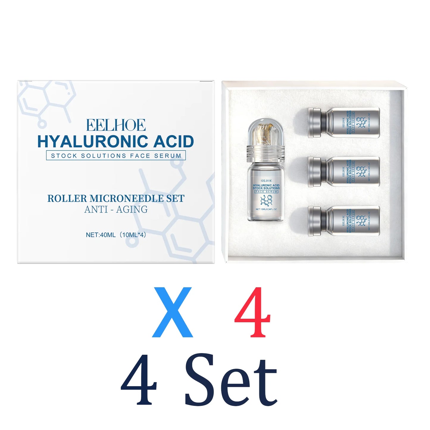  Microneedle Serum Facial Serum Kit Niacinamide