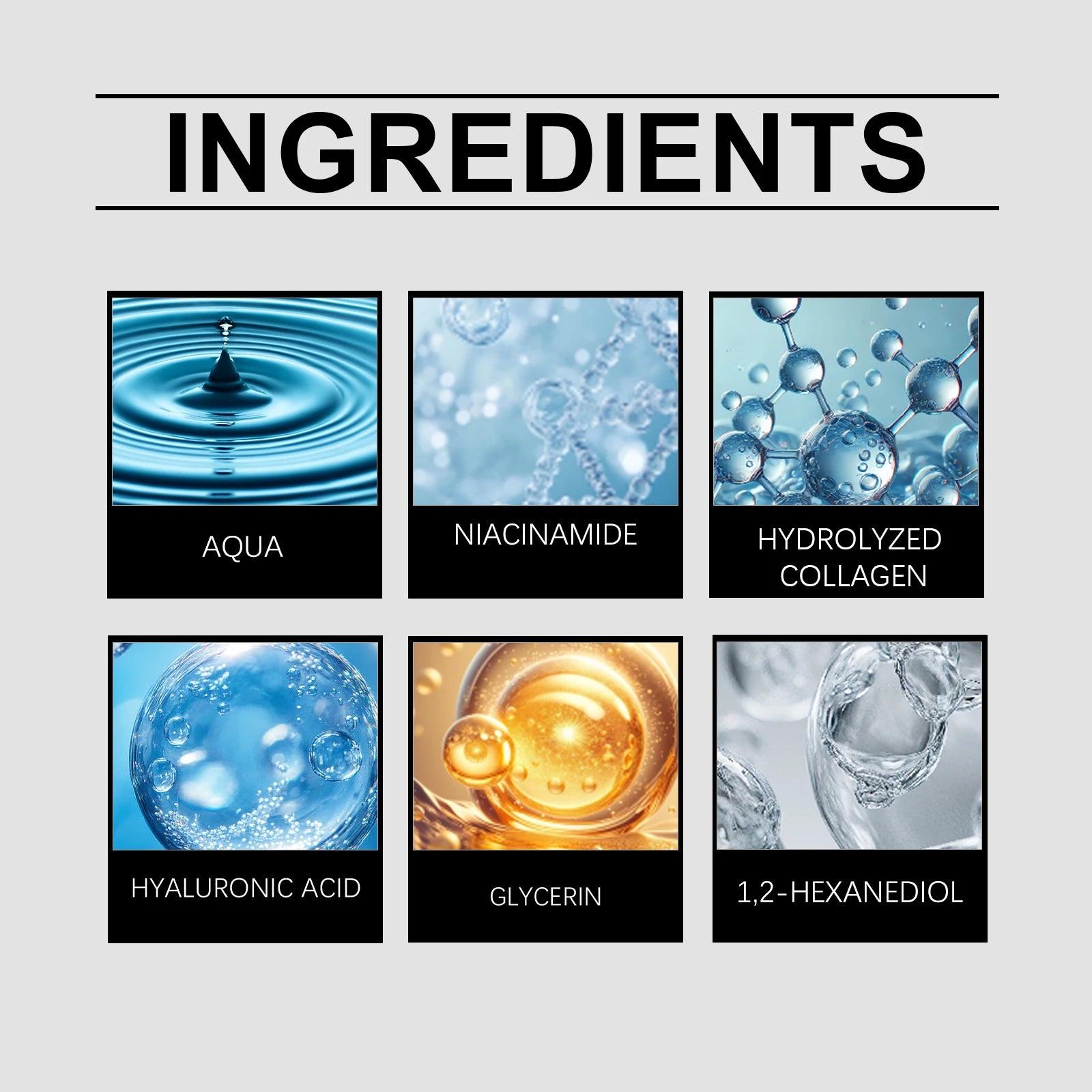  Microneedle Serum Facial Serum Kit Niacinamide