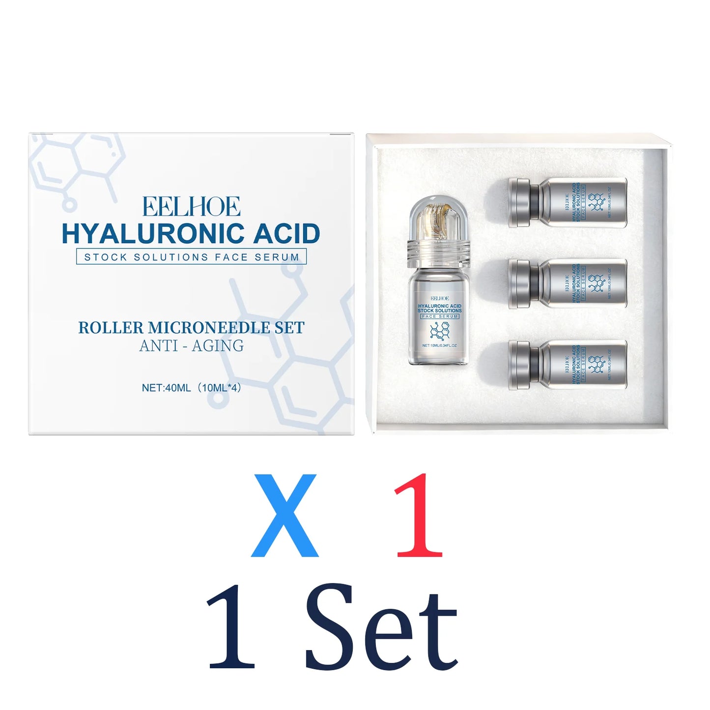  Microneedle Serum Facial Serum Kit Niacinamide